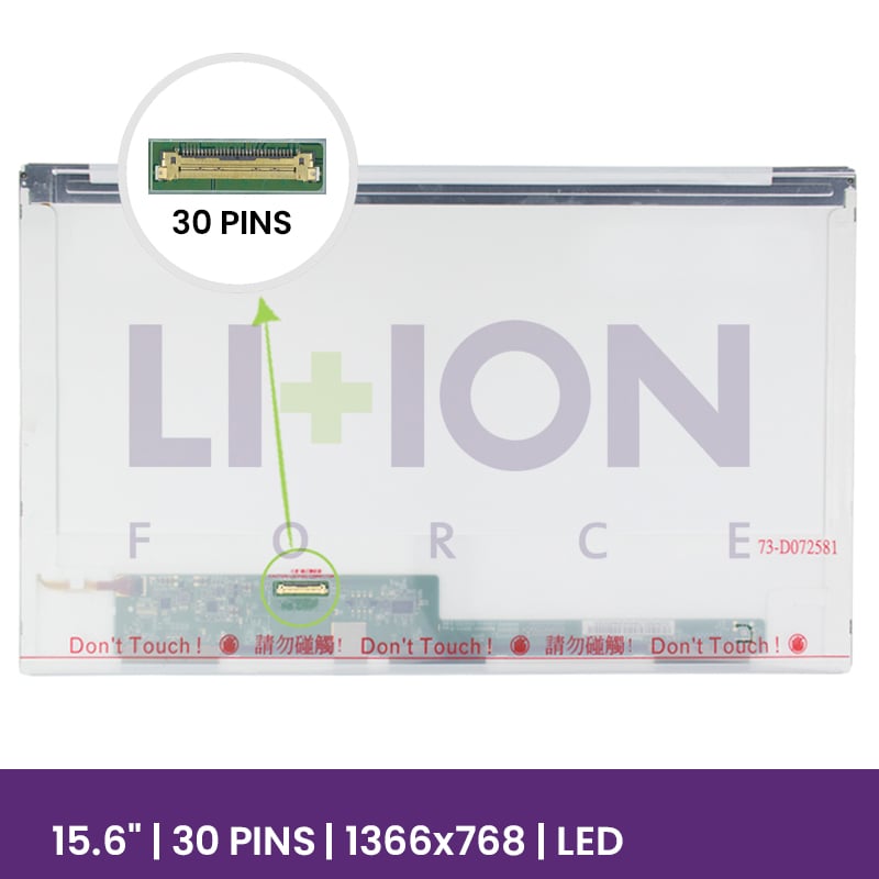 LCD Screen CMO 15.6" WXGA HD 1366x768 - N156BGE-E11         