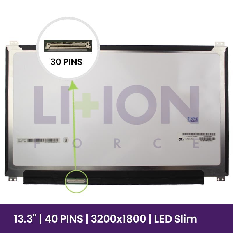 LCD Screen Chi Mei 13.3" QHD+ 3200x1800 - LP133QD1-SPB2     