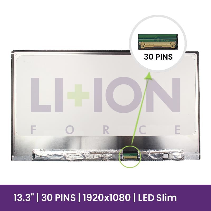 LCD Screen Chi Mei 13.3" WUXGA 1920×1080 - N133HSE-E21      