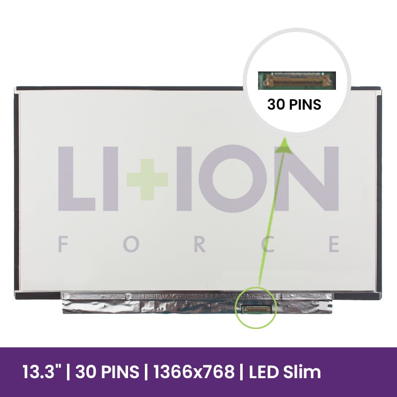 LCD Screen Chi Mei 13.3" WXGA HD 1366x768 - N133BGG-EA1