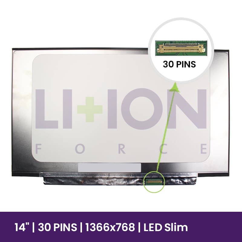 LCD Screen Chi Mei 14" WXGA HD 1366x768 - N140BGA-EA4
