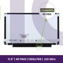LCD Screen Chi-Mei 11.6 WXGA HD - 1366x768 LED Glossy       