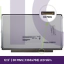 LCD Screen HB 12.5 WXGA HD - 1366x768 LED - HB125WX1-201