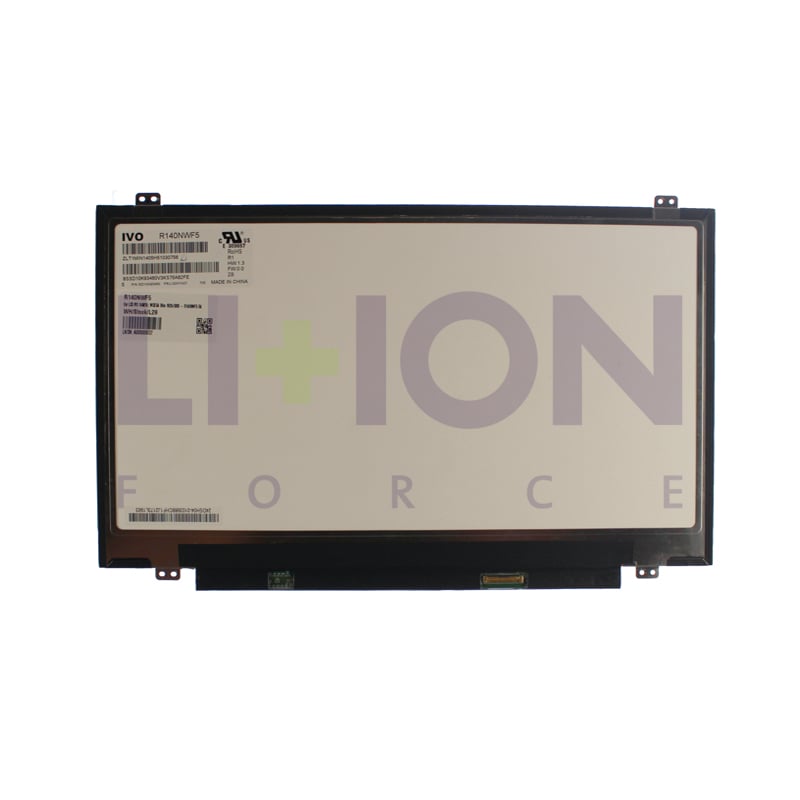 LCD Screen IVO 14" WUXGA Slim 1920x1080 - R140NWF5          