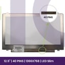 LCD Screen LG 12.5 WXGA HD - 1366x768 LED - LP125WH2-SLT2   