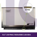 LCD Screen LG 13.3" FULL HD Slim 1920x1080 - LP133WF1-SPA1  