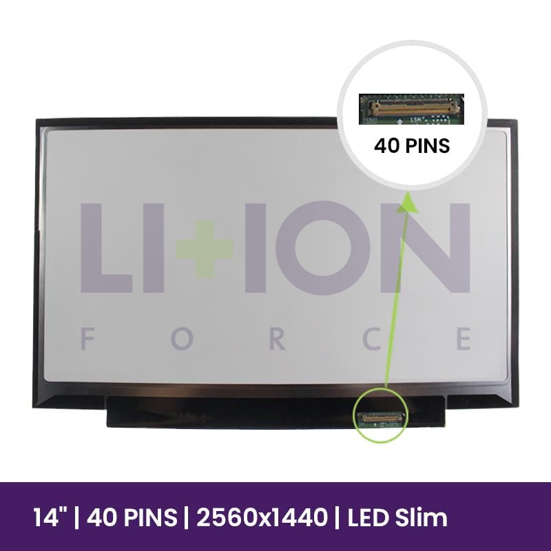 LCD Screen LG 14" QHD - 2560x1440 - LP140QH1-SPB1           