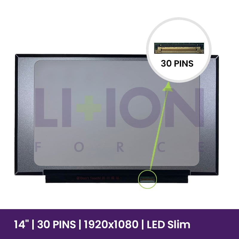LCD Screen LG 14" WUXGA Slim 1920x1080 - B140HAN04.0        