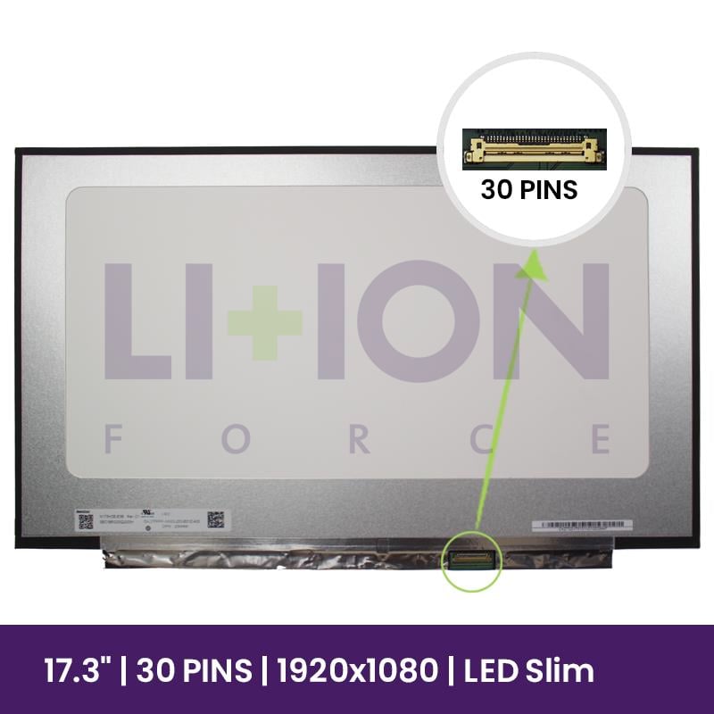 LCD Screen LG 17.3 FULL HD - 1920x1080 - N173HCE-E3B        