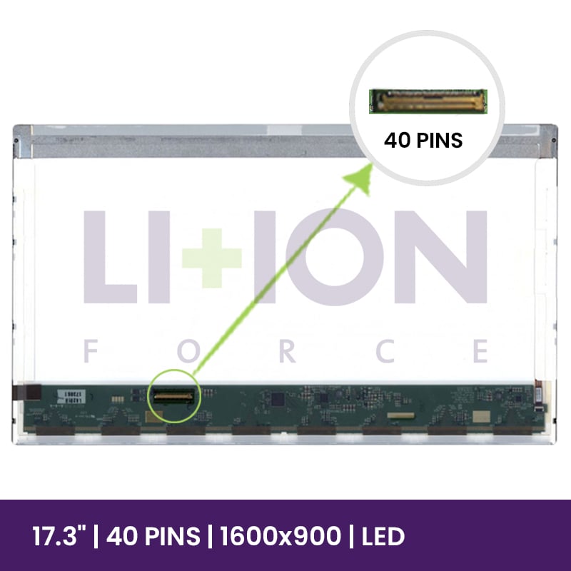 LCD Screen LG 17.3" WXGA++ 1600x900 - LP173WD1