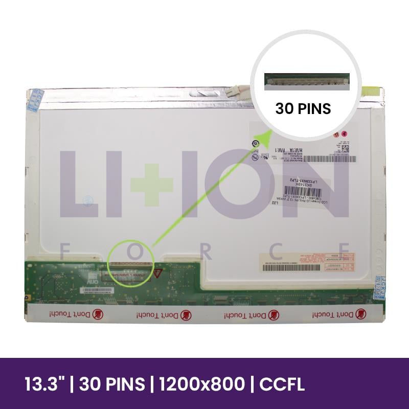 LCD Screen LG PHILIPS 13.3" WXGA 1280x800 - LP133WX1-TLP2   