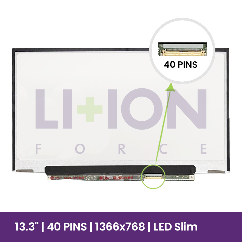 LCD Screen LG Philips 13.3" WXGA HD 1366x768- LP133WH2-TLM4