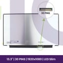LCD Screen Panda 13.3" WUXGA 1920×1080 - LM133LF6L          
