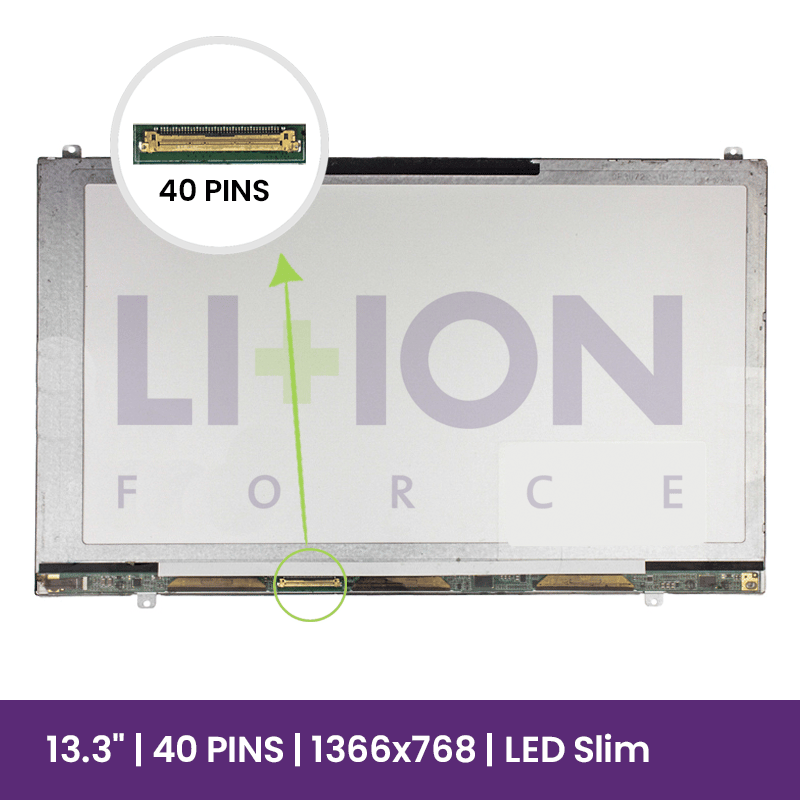 LCD Screen SAMSUNG 13.3" WXGA HD 1366x768 - LTN133AT23      