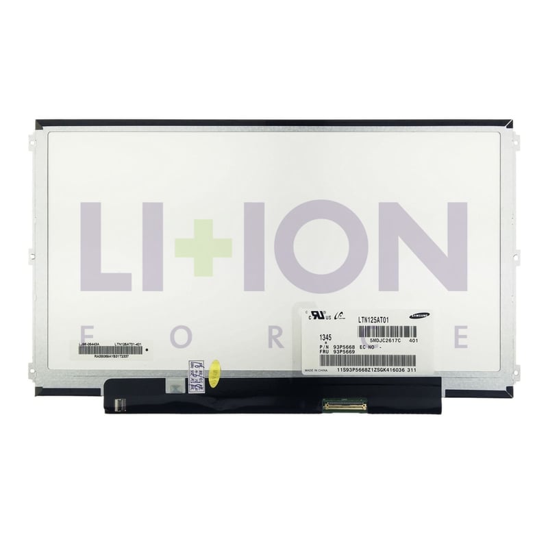 LCD Screen Samsung 12.5 WXGA HD - 1366x768 LED - LTN125AT01 