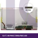 LCD Screen Samsung 12.5 WXGA HD - 1366x768 LED - LTN125AT02