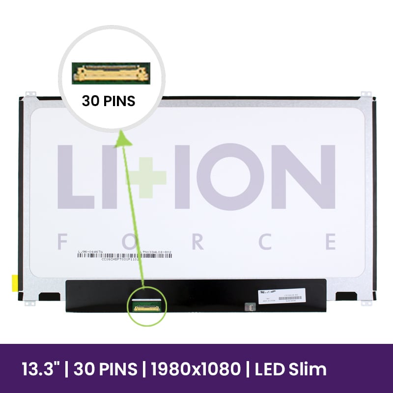 LCD Screen Samsung 13.3" FULL HD Slim 1920x1080 - LTN133HL02