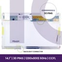 LCD Screen Samsung 14.1" WXGA 1280x800 - LTN141AT03         