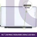 LCD Screen Samsung 16.1" FULL HD 1920x1080 - NV161FHM-N41   