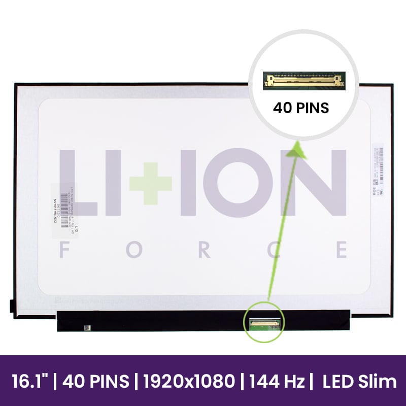 LCD Screen Samsung 16.1" FULL HD 1920x1080 - NV161FHM-NX2