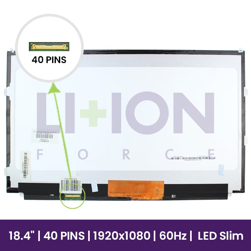 LCD Screen Samsung 18.4" WXGA HD 1920x1080 - LTM184HL01     