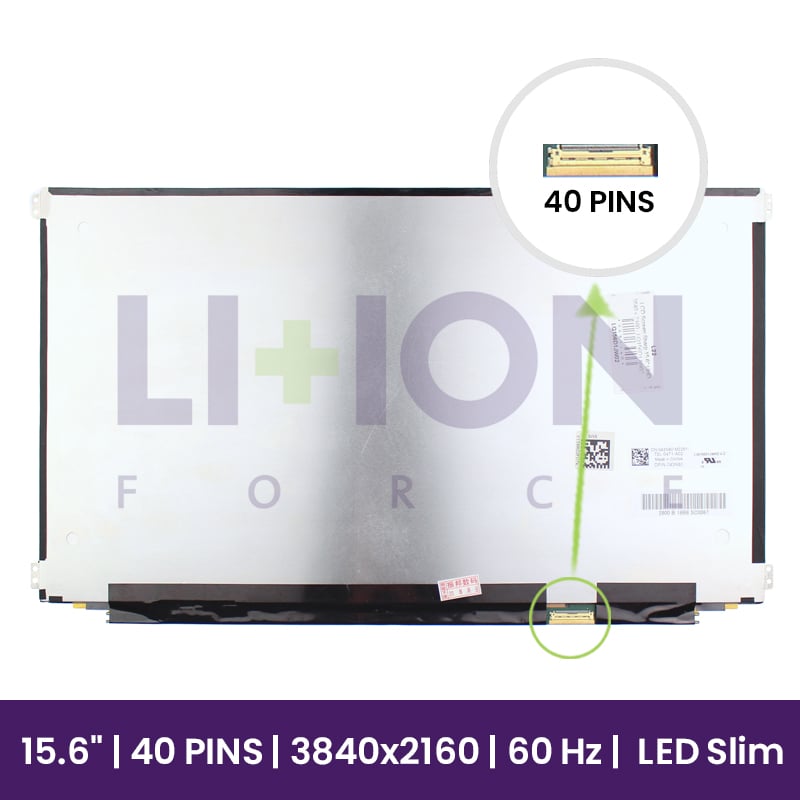 LCD Screen Sharp 15.6" UHD 3840 x 2160 - LQ156D1JW02        