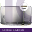 LCD Screen Sharp 15.6" UHD 3840 x 2160 - LQ156D1JW05        