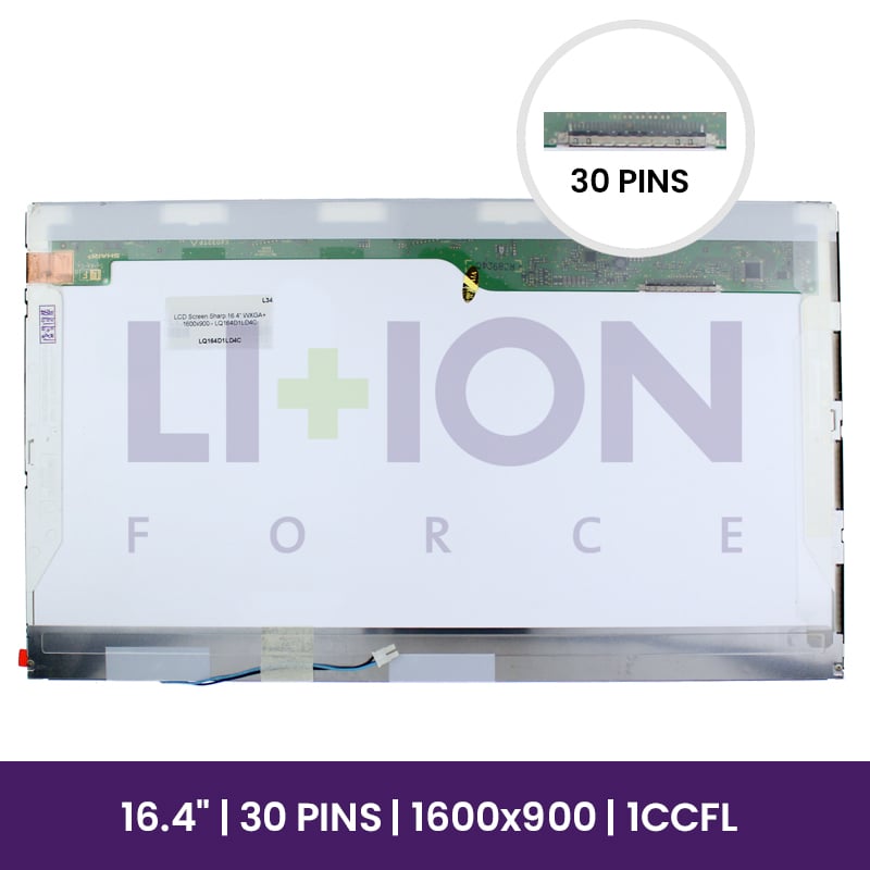 LCD Screen Sharp 16.4" WXGA+ 1600x900 - LQ164D1LD4C         