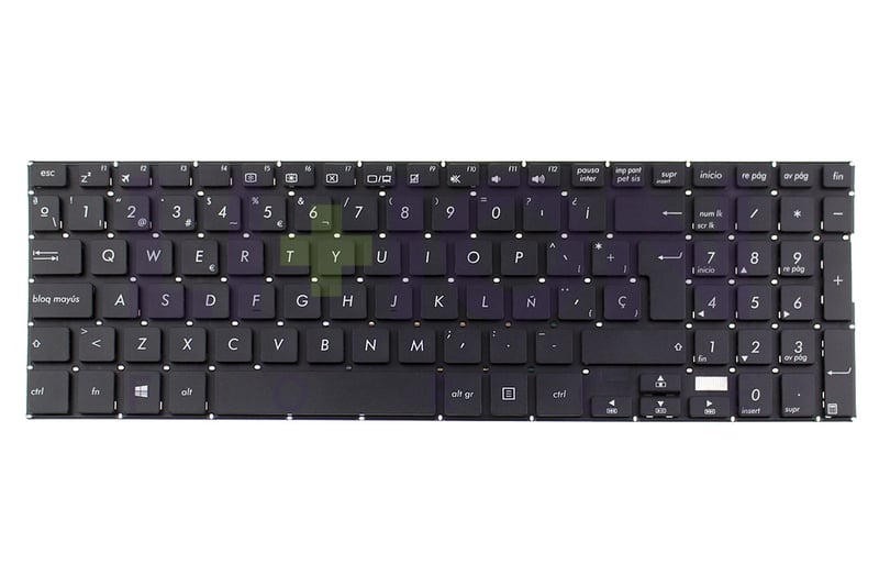 Laptop Keyboard ES ASUS - 0KNB0-610JSP00                    