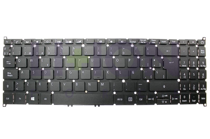 Laptop Keyboard ES Acer - 6B.HVUN7.025