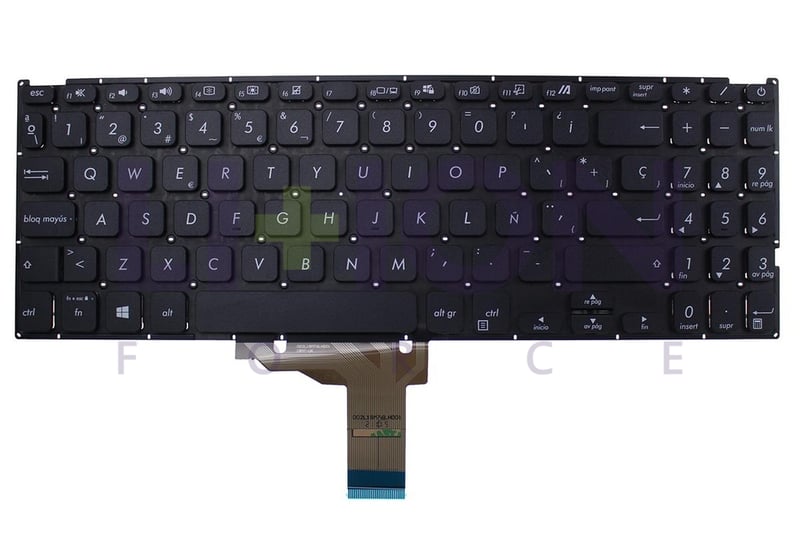 Laptop Keyboard ES Asus - KBASX509