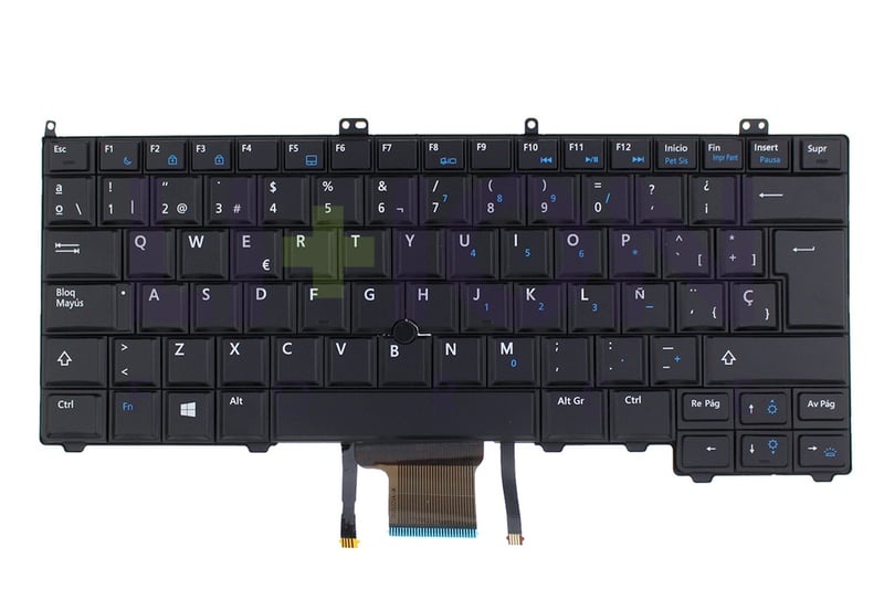 Laptop Keyboard ES Dell - 0DG5N6                            