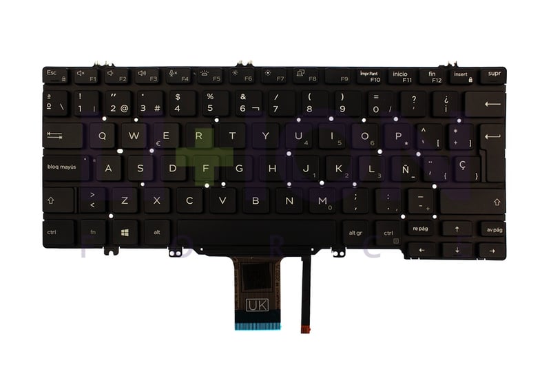 Laptop Keyboard ES Dell - C8WP8                             