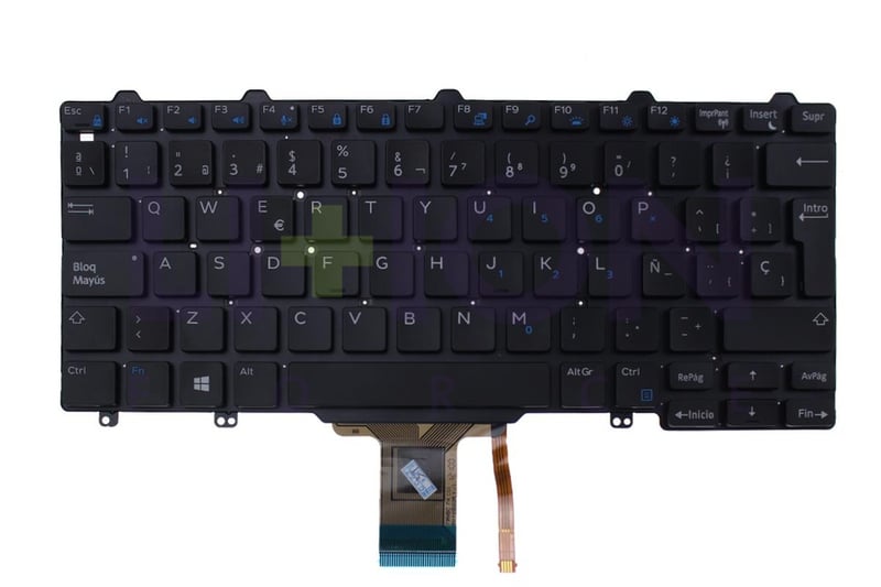 Laptop Keyboard ES Dell - WVFRG                             