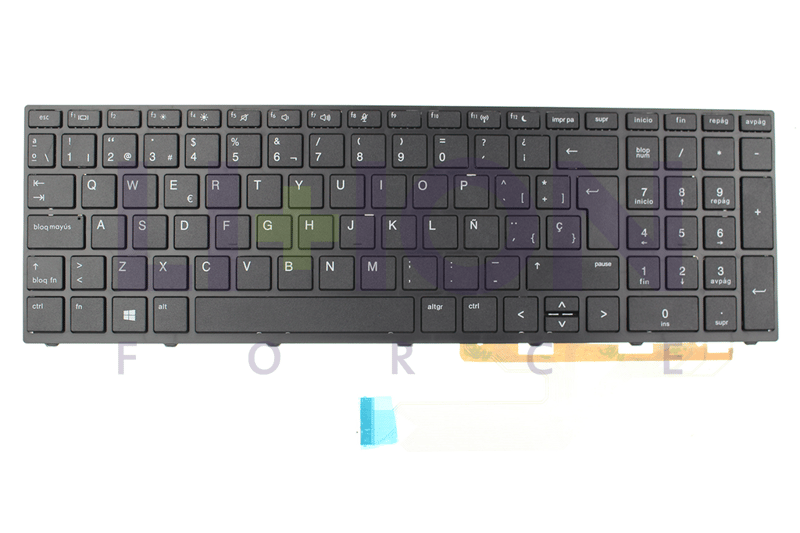 Laptop Keyboard ES HP - L01028-071