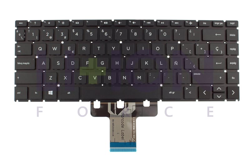 Laptop Keyboard ES HP - L23239-071                          