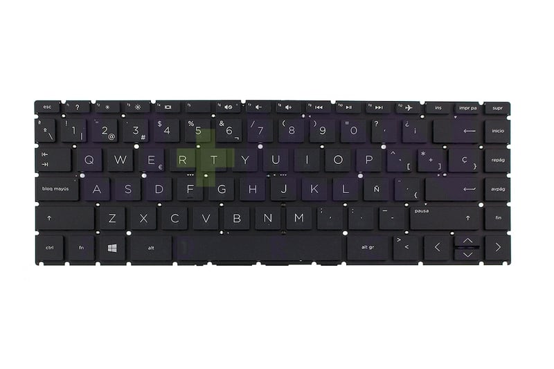 Laptop Keyboard ES HP - L24818-071                          
