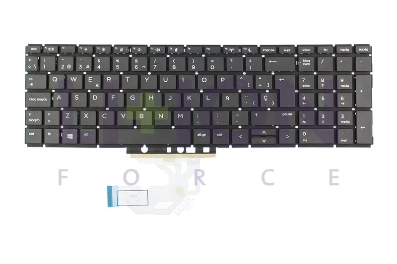 Laptop Keyboard ES HP - L45091-071V2                        