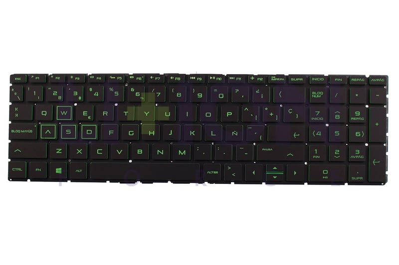 Laptop Keyboard ES HP - L52187-071                          