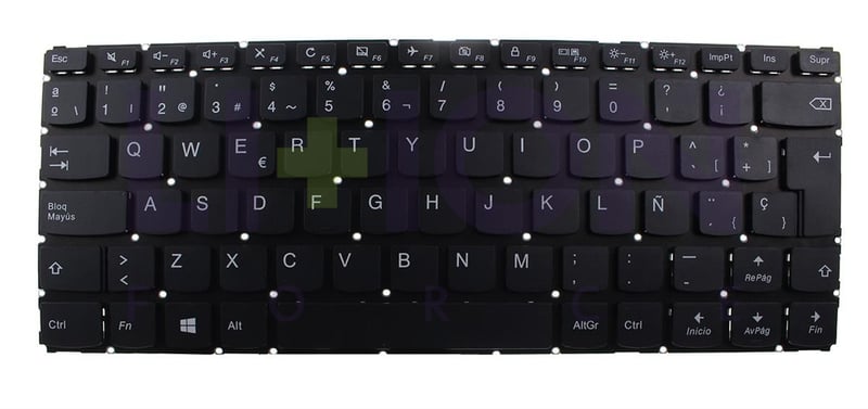Laptop Keyboard ES Lenovo - KBLO310-14                      