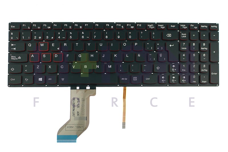 Laptop Keyboard ES Lenovo - SN20H54485                      
