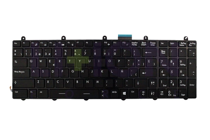 Laptop Keyboard ES MSI - KBMIGE60ES                         