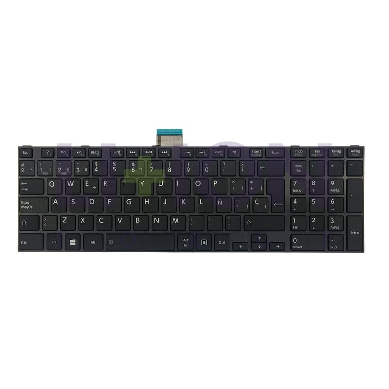 Laptop Keyboard ES Toshiba - H000039870