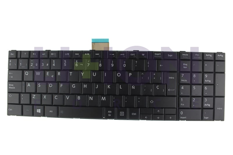 Laptop Keyboard ES Toshiba - V000351030                     