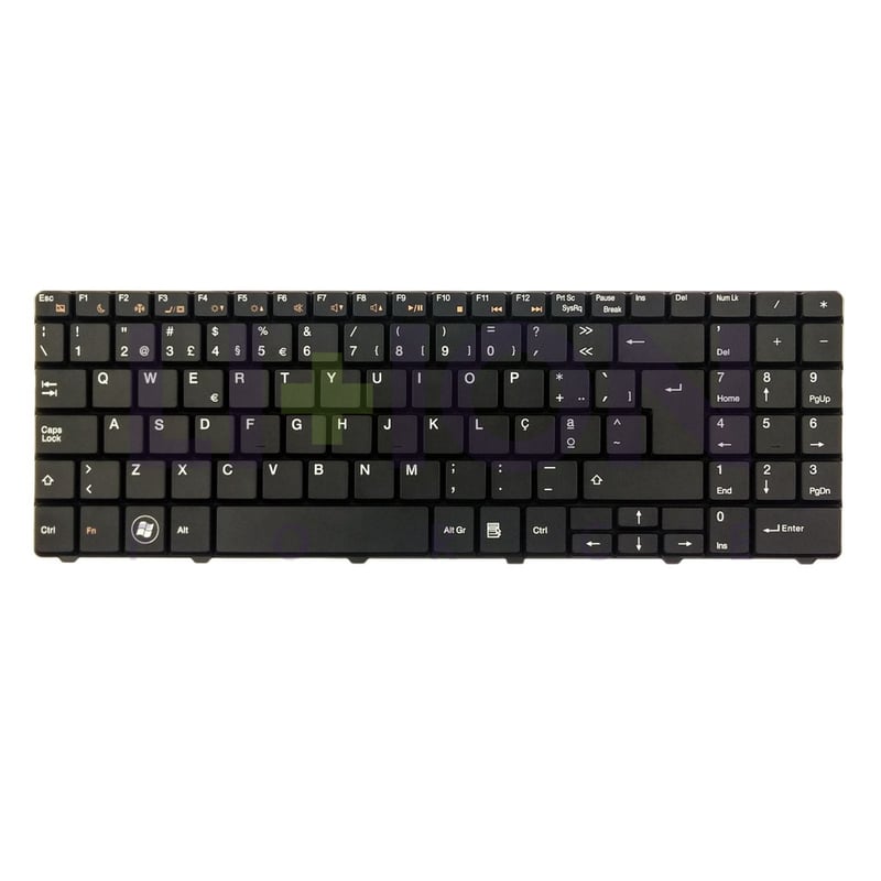 Laptop Keyboard PT Packard Bell - KB.I170G.102