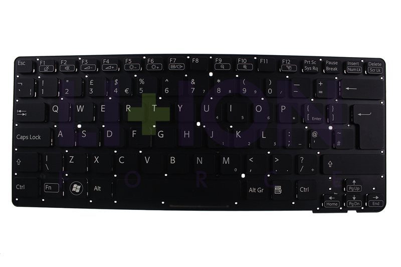 Laptop Keyboard UK Sony - 148953941                         