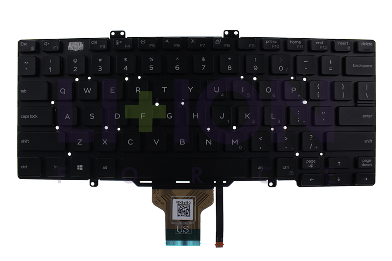 Laptop Keyboard US Dell - RN86F                             
