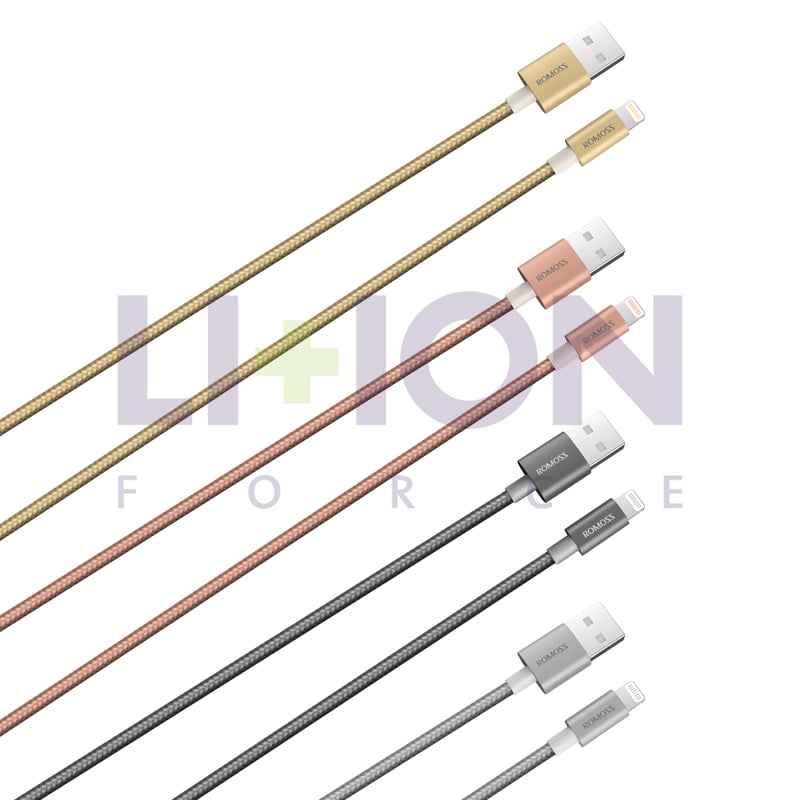 Romoss Lightning Data & Charge Cable Nebula Luxury Gold     