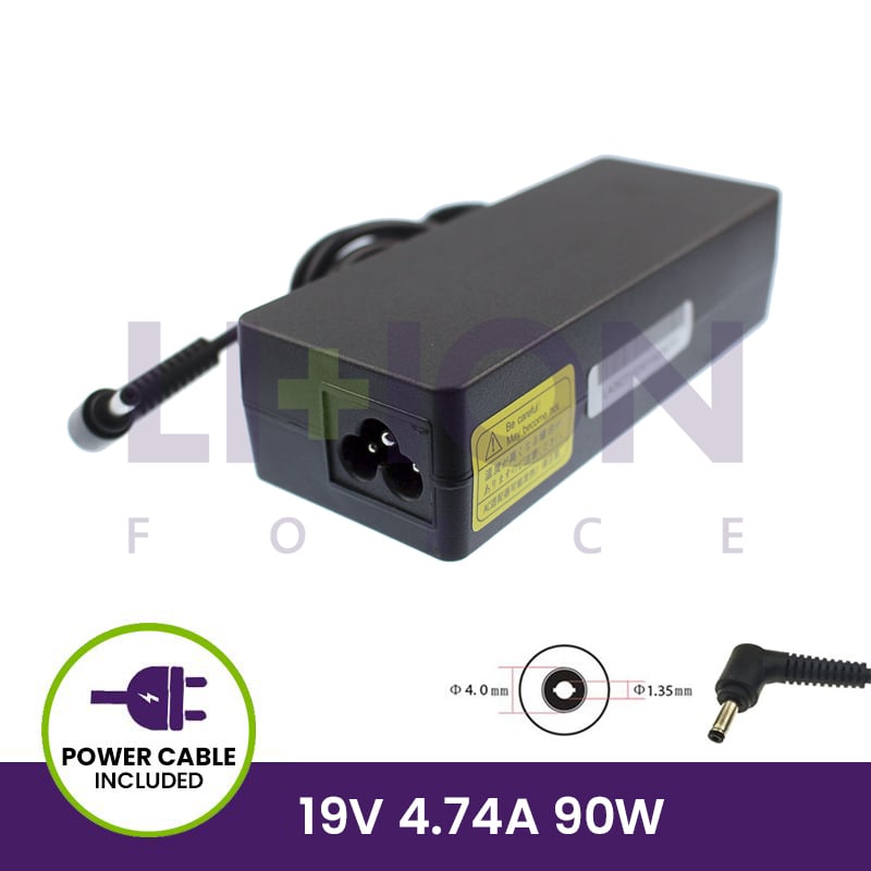 AC Adapter 19V 4.74A 90W - 4.0*1.35