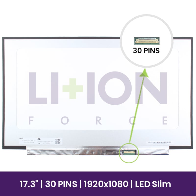 LCD Screen Innolux 17.3 FULL HD - 1920x1080 - N173HCE-E3C